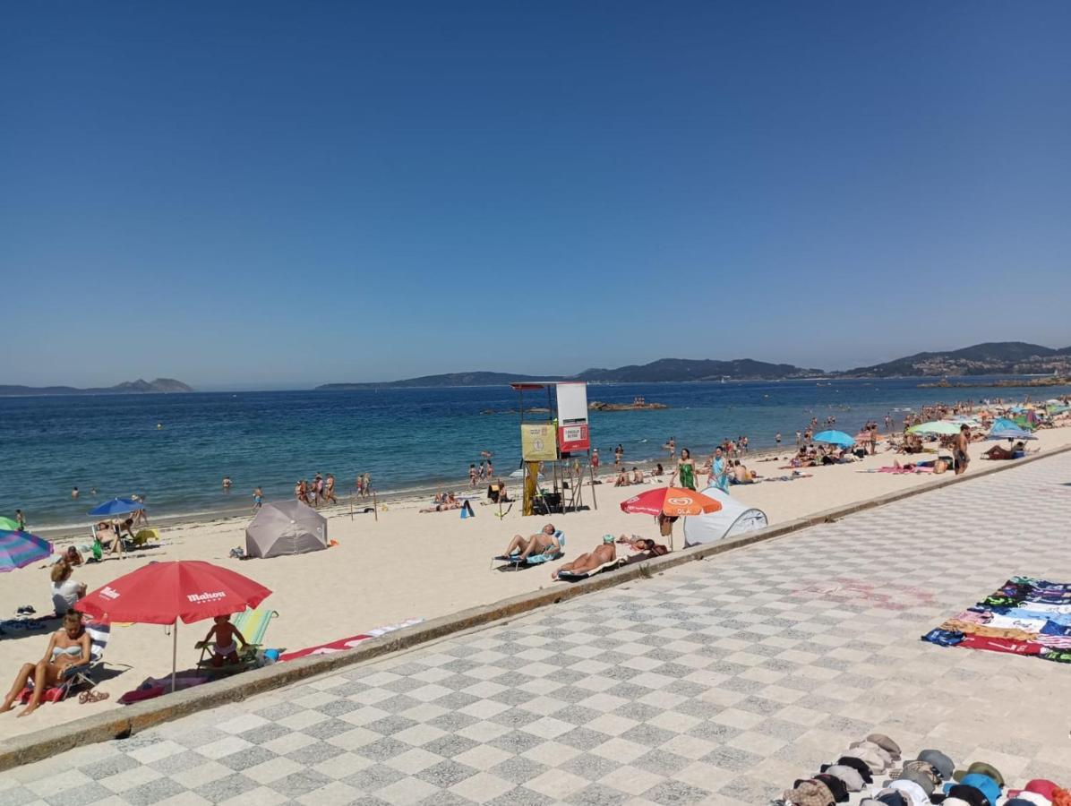 Samil Primera Linea De Playa Vigo Exterior foto